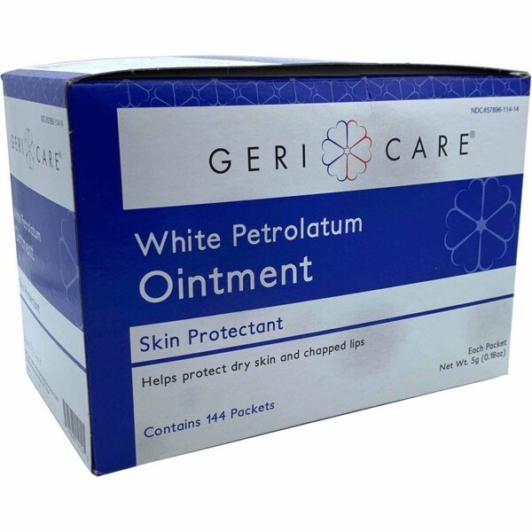 Geri-Care Petroleum Jelly 5 Gram Individual Packet NonSterile, 864PK S164-14-GCP - main